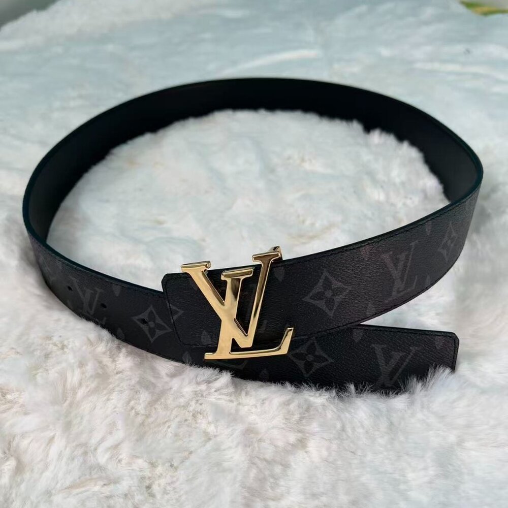 LV Belts 95cm fit for 30-34 Gold Logo
